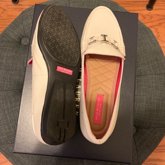 Leather slip-on with silver accent, like new - Picture 6 of 6